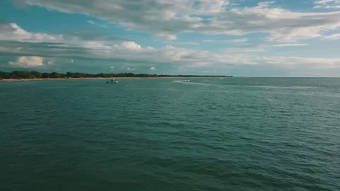 Beach Aerial view Stock Footage 236708623