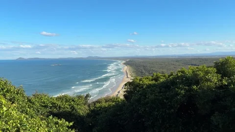Beach aerial view Stock Footage 313995354