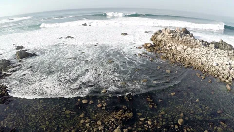 Beach aerials Video stock 34434400