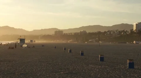 Beach Afternoon HD Stock Footage 6679094