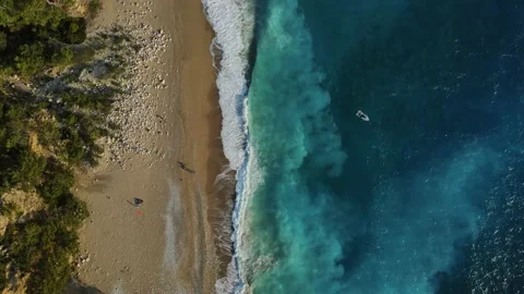 Beach and boat Stock Footage 226945421