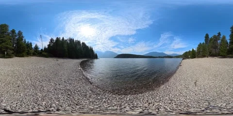 Beach and lapping Waves 10 Stock Footage 317407247