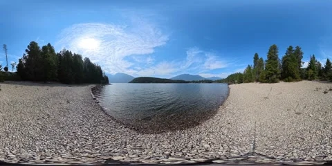 Beach and lapping Waves 6 Stock Footage 317405546