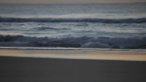 Beach and motorcycle Stock Footage 100661325