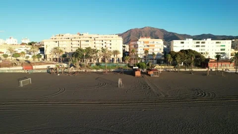 Beach and Mountain view Stock Footage 232993909
