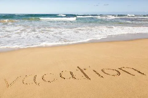 Beach and ocean Foto stock