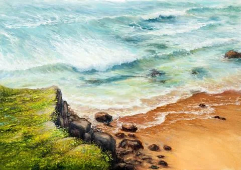 Beach and ocean Stock Photos
