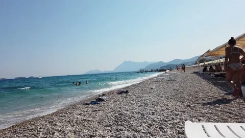 Beach and People Stock-Footage 230460428