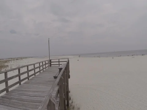 Beach and Pier 02 Видео 77612386