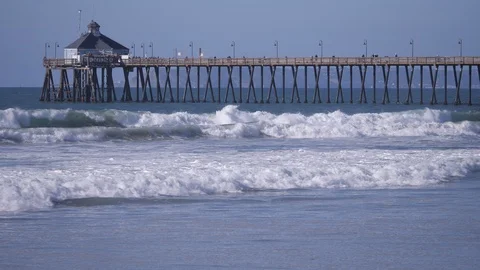 Beach And Pier Видео 125847250