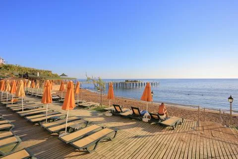 Beach and resort Stock Photos