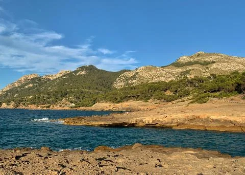 Beach and rocks Stock Photos