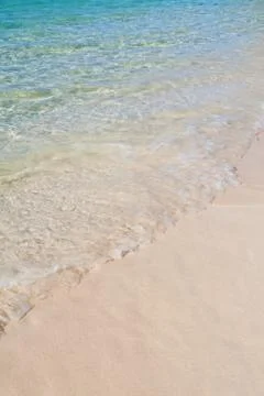 Beach and sand background Stock Photos