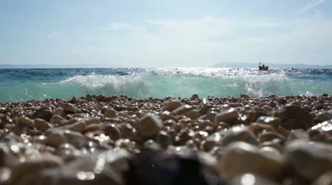 Beach and sea Stock Footage 51863046