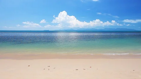 Beach and sea Stock Footage 129206553