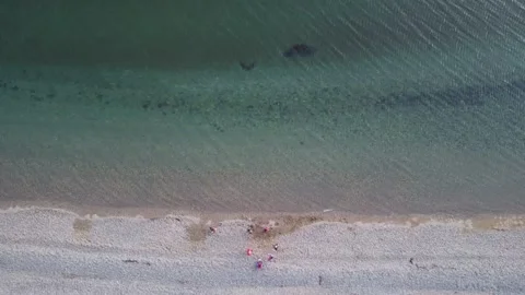 Beach and sea. Stock Footage 228740173