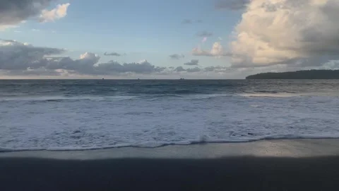 Beach and Sky Stock Footage 299986011