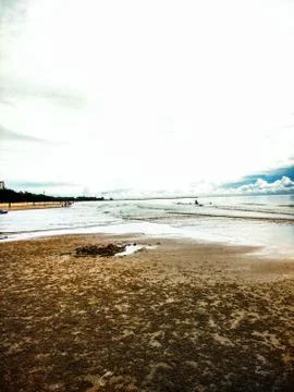 Beach and sky Stock Photos