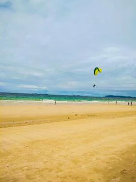 Beach and sky Stock Photos