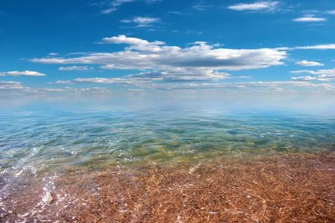 Beach and sky Stock Photos