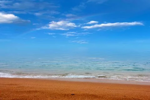 Beach and sky Stock Photos