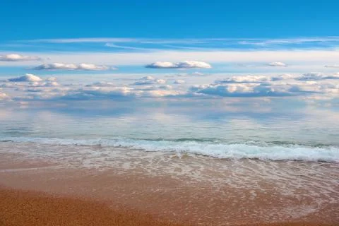 Beach and sky Stock Photos