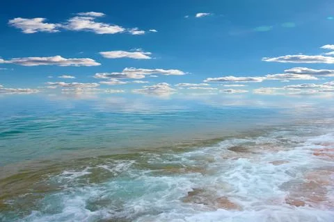 Beach and sky 写真素材