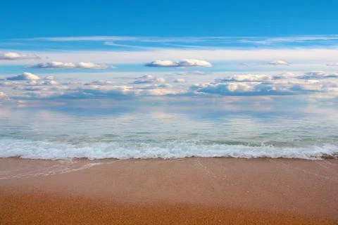 Beach and sky Stock Photos