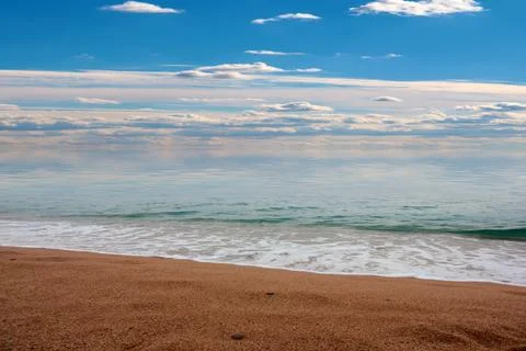Beach and sky Stock Photos