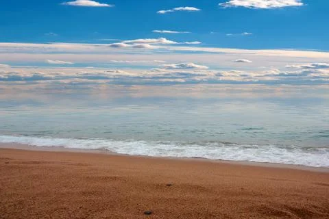 Beach and sky Stock Photos