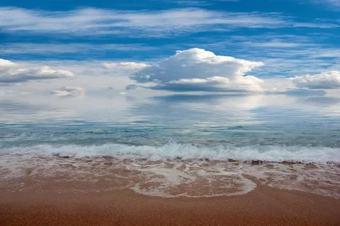 Beach and sky 写真素材