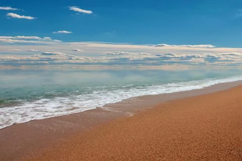 Beach and sky Stock Photos