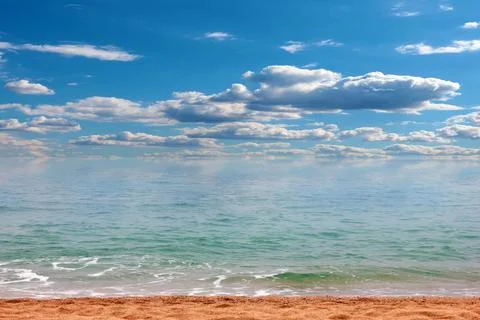 Beach and sky Stock Photos
