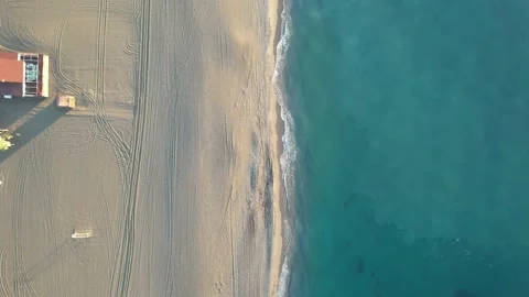 Beach and Town view Stock Footage 232993974