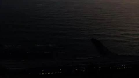 Beach and train Stock Footage 316941996