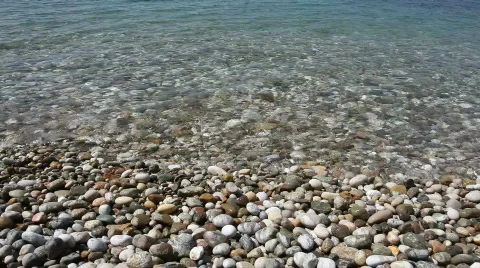 Beach and wave Stock-Footage 725363