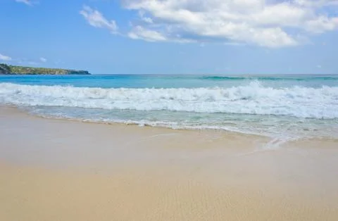 Beach and wave Stock Photos