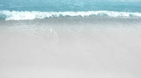 Beach and waves Video stock 8917620