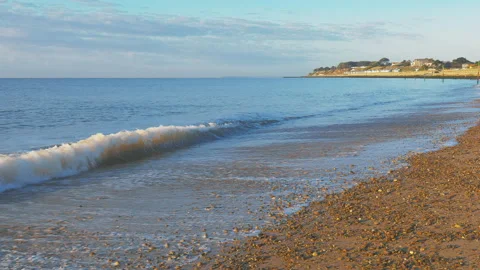 Beach and waves 库存影片 141627326