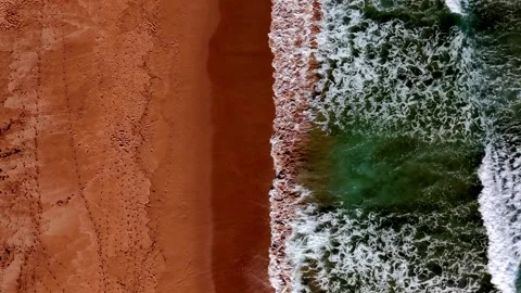 Beach and waves Stock Footage 318008677