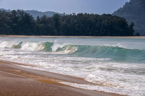 Beach and waves Fotos de archivo