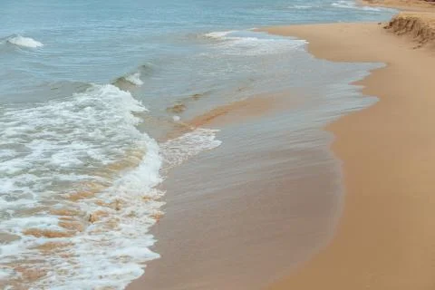 Beach area by the sea Stock Photos