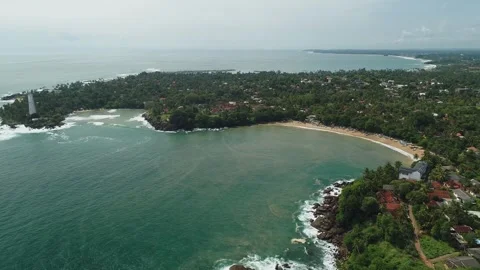 Beach Areal view 4 스톡 동영상 287969285