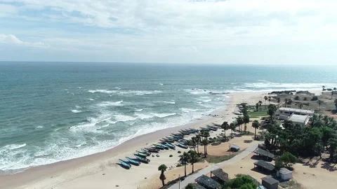 BEACH ARIEL Stock Footage 147612494