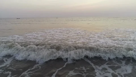 Beach Ariel view Stock Footage 159114464