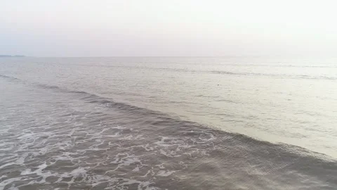 Beach Ariel view Stock Footage 159114736