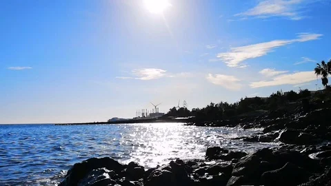 Beach around  the Canary Islands 스톡 동영상 101392076
