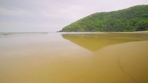Beach in Asia Stock Footage 97789315