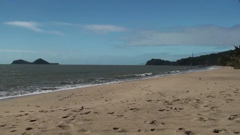 Beach in Australia Stock Footage 75731255