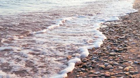 Beach background copy space for text Stock-Fotos